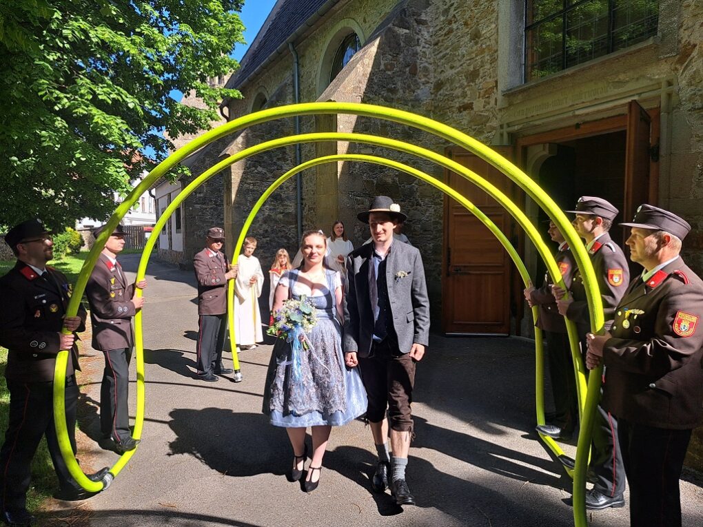 Herzliche Gratulation zur Hochzeit
